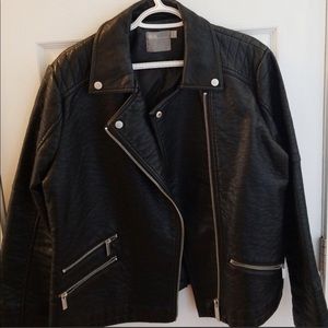 ASOS leather jacket.